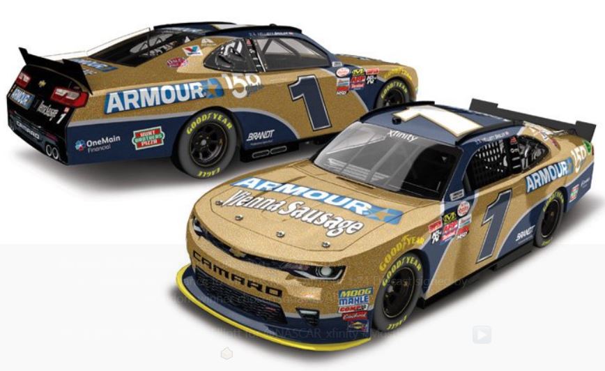 ArmourRacing's tweet image. Giveaway! 🤩 RT + Follow for your chance to win this No. 1 Armour 1:24 Diecast signed by @Elliott_Sadler! (Random winner chosen tomorrow at 10AM.) #Armour #NASCAR