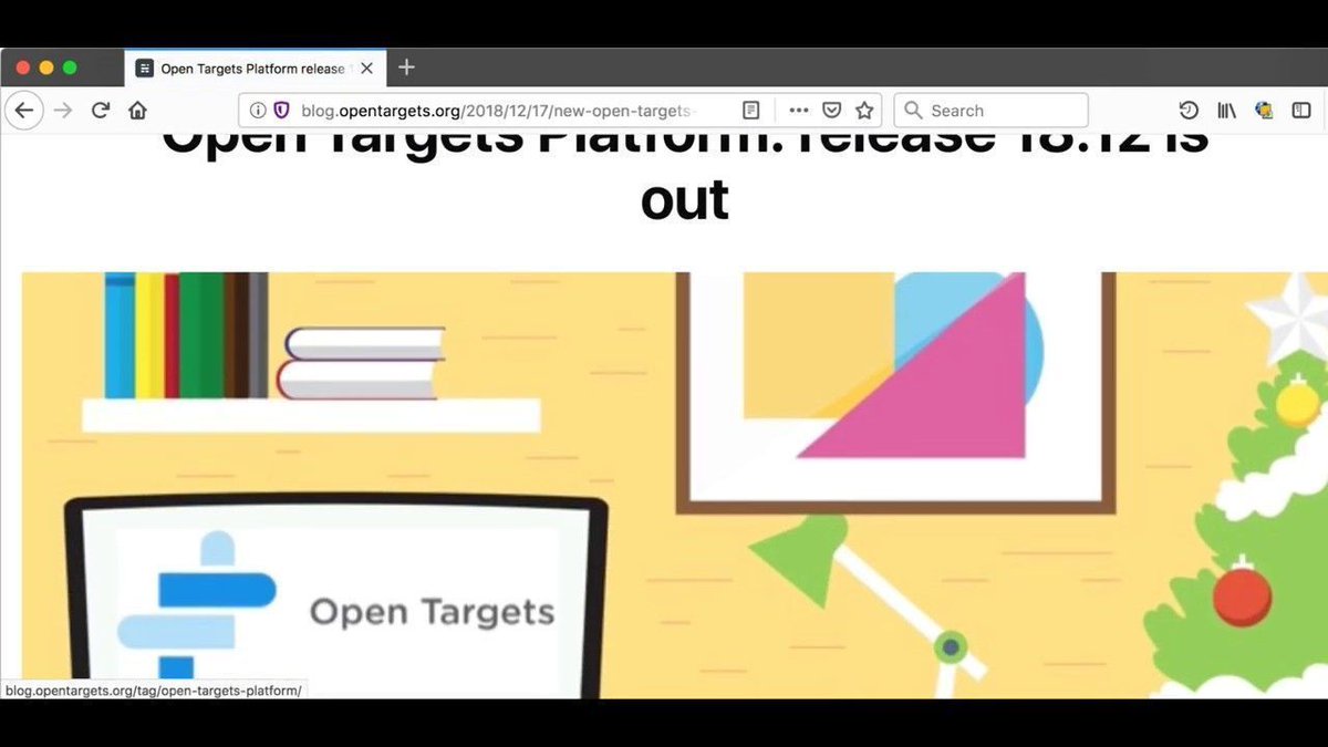 OpenTargets's tweet photo. Did you miss our December release due to the holiday season? Not to worry: check our short animation to see some of the highlights e.g. new #SystemsBiology data & target #tractability in the batch search: https://t.co/X25G7OUfHR https://t.co/9oTKkdptI6