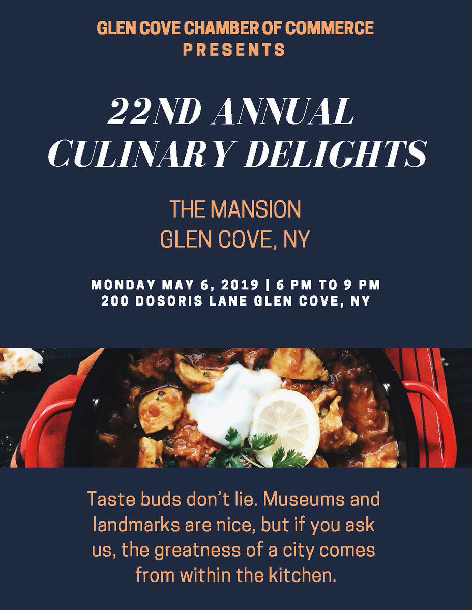 SAVE THE DATE!!!
Sponsorship Opportunities are now available!
516-676-6666 or email info@glencovechamber.org