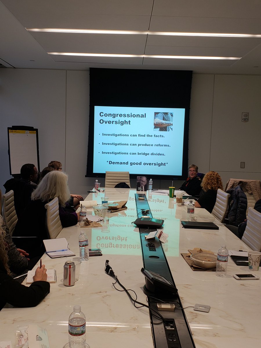 WHFDCFoundation's tweet photo. Great #BBLunch with @elisejosanbean on Fact-based, bipartisan Congressional investigations into financial wrongdoing https://t.co/FAqp48TJSb
