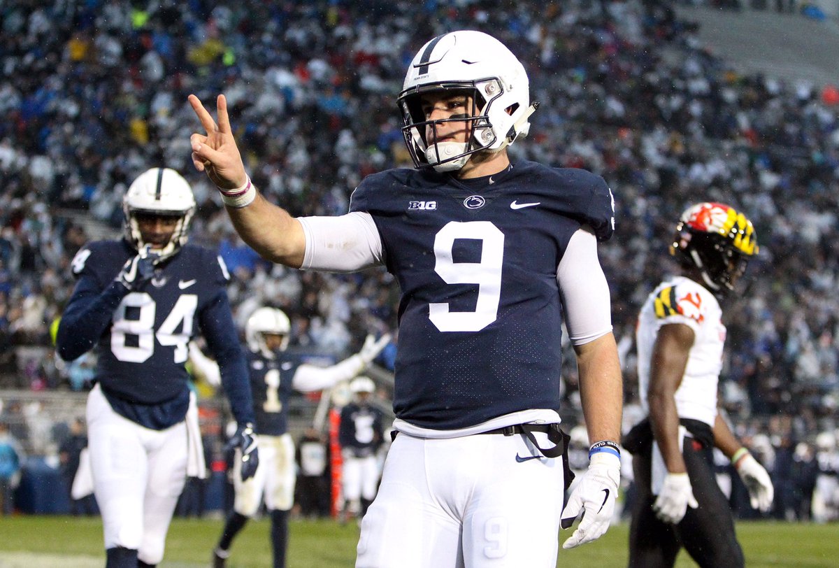 Truly blessed and excited to say I received an OFFER from Penn State!!
Thanks to <a href="/coachjfranklin/">James Franklin</a> <a href="/SpenceChaos/">Sean Spencer</a> <a href="/PPIRecruits/">PPIRECRUITS</a> 
#WeAre