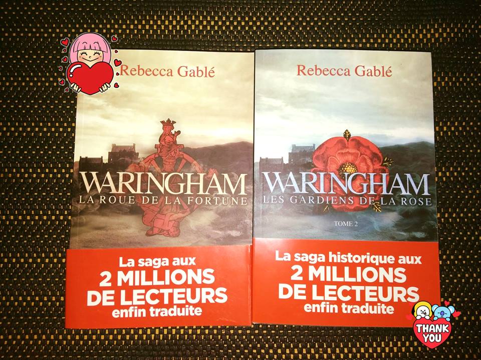 LexieD31's tweet photo. Waouh ma réception du jour 😍😍😍😍le cadeau du pere Noel Ludo @ludopuledt1 trop beau 🥰
Merci merci merci 😘😘😘
- #Waringham T1 et 2 de #RebeccaGablé chez @HCeditions
#Prendsunlivreetdetendstoi #livre #roman #romanhistorique https://t.co/3esPiXIvBT
