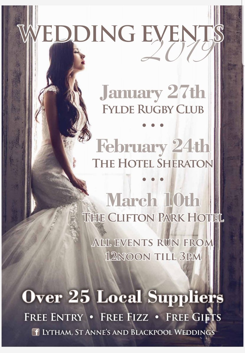Looking forward to the first Wedding Event of the year <a href="/fylderugby/">Fylde Rugby</a> #wedding #brides #weddingday #weddingseason