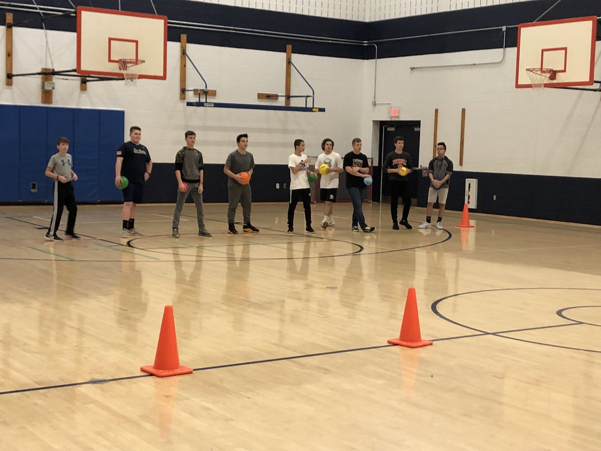 G8sciencemms's tweet photo. The annual teachers vs students dodgeball game. We get older and they stay 13.😬 Teachers win!!!#manormiddle https://t.co/bLwQXnnPoW