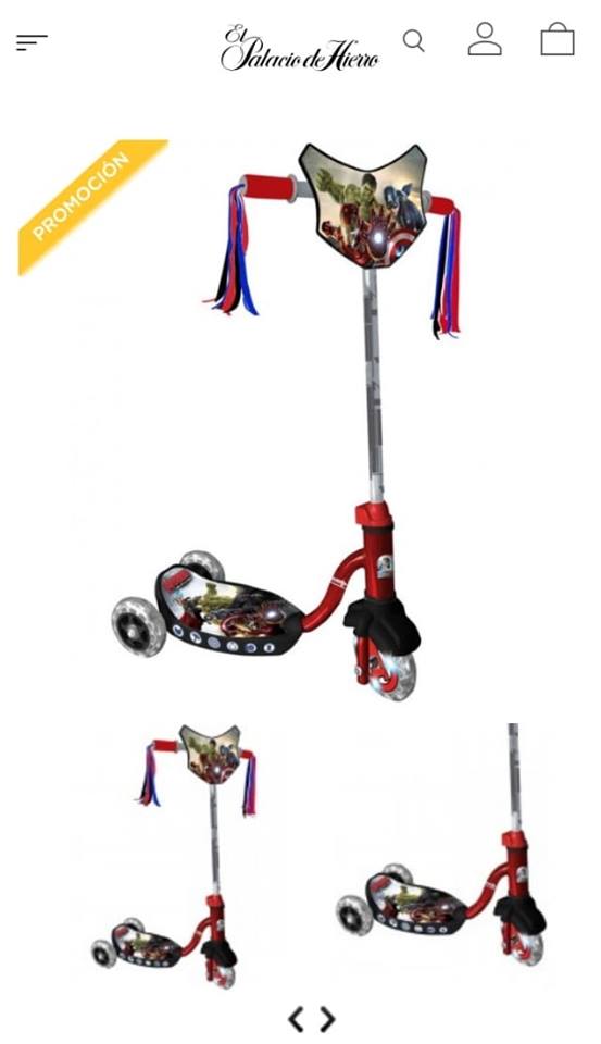 paaams's tweet photo. Se vende Scooter de Avengers, nuevo.
Mil pesos. 
RT por favor 🛴 https://t.co/bSZIv7Bcs2