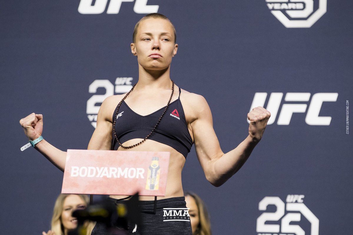 Robbie1Kenobi's tweet photo. Ronda Rousey vs. Sasha Banks.
Asuka vs. Becky Lynch.
AND JUST ANNOUNCED: Rose Namajunas vs. Jessica Andrade.
Michelle Waterson vs. Karolina Kowalkiewicz.
Women once again taking center stage to leave their mark in their respective sports. Truly all #WorldClassWomen! #wcw https://t.co/aOxpYZsjEK