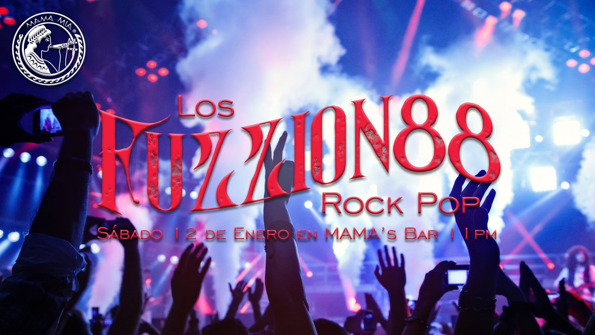 MamaMiaSMA's tweet photo. Sábado de Rock con Fuzzion88 en @MamaMiaSMA https://t.co/ziLGtlp3b0