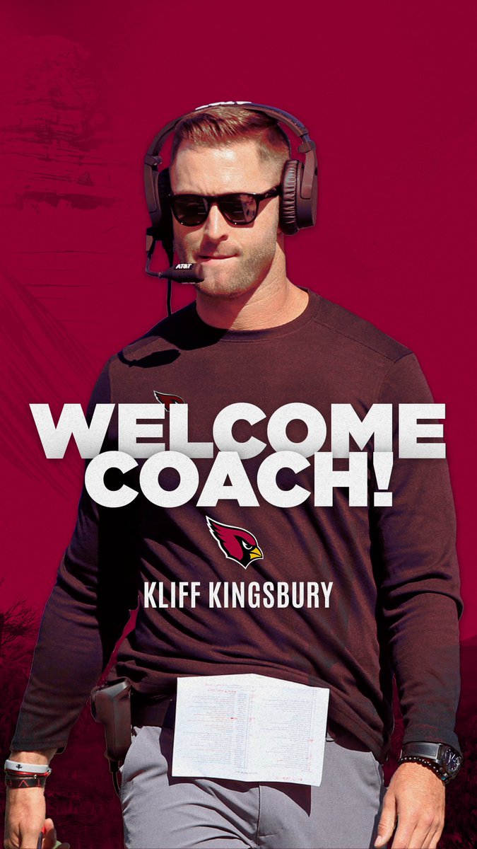 AZCardinals's tweet photo. #KardsGotKliff edition of #WallpaperWednesday https://t.co/3Qqjc26JFr