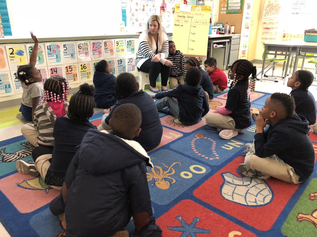 chiefsforchange's tweet photo. Dr. David Steiner and @JHUEdPolicy have partnered with us to organize this @BaltCitySchools site visit.
We observed Mrs. Lloydโs first grade class, where David shared how impressed he was with the level of engagement and the teacherโs skillful checks for understanding. https://t.co/oKgJFZaQYH