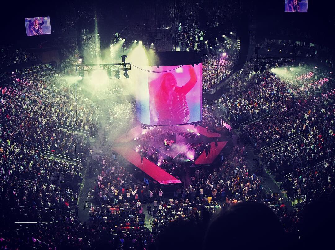 allaxcess's tweet photo. Passion 2019! πTwo identical custom rolling stage systems in ATL at the same time provided by All Access New Jersey! #Passion2019 #WorshipStaging #Rollingstage https://t.co/JP4V69Kuqf