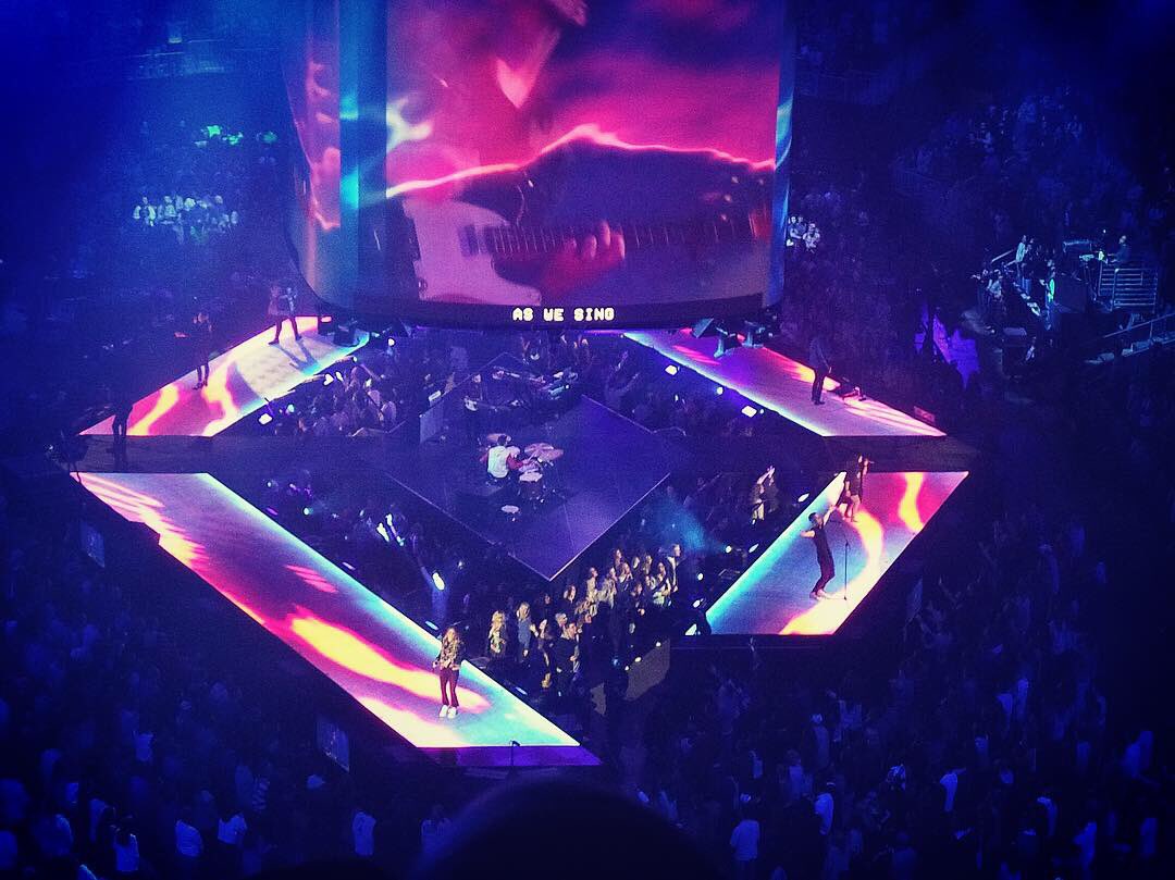 allaxcess's tweet photo. Passion 2019! πTwo identical custom rolling stage systems in ATL at the same time provided by All Access New Jersey! #Passion2019 #WorshipStaging #Rollingstage https://t.co/JP4V69Kuqf
