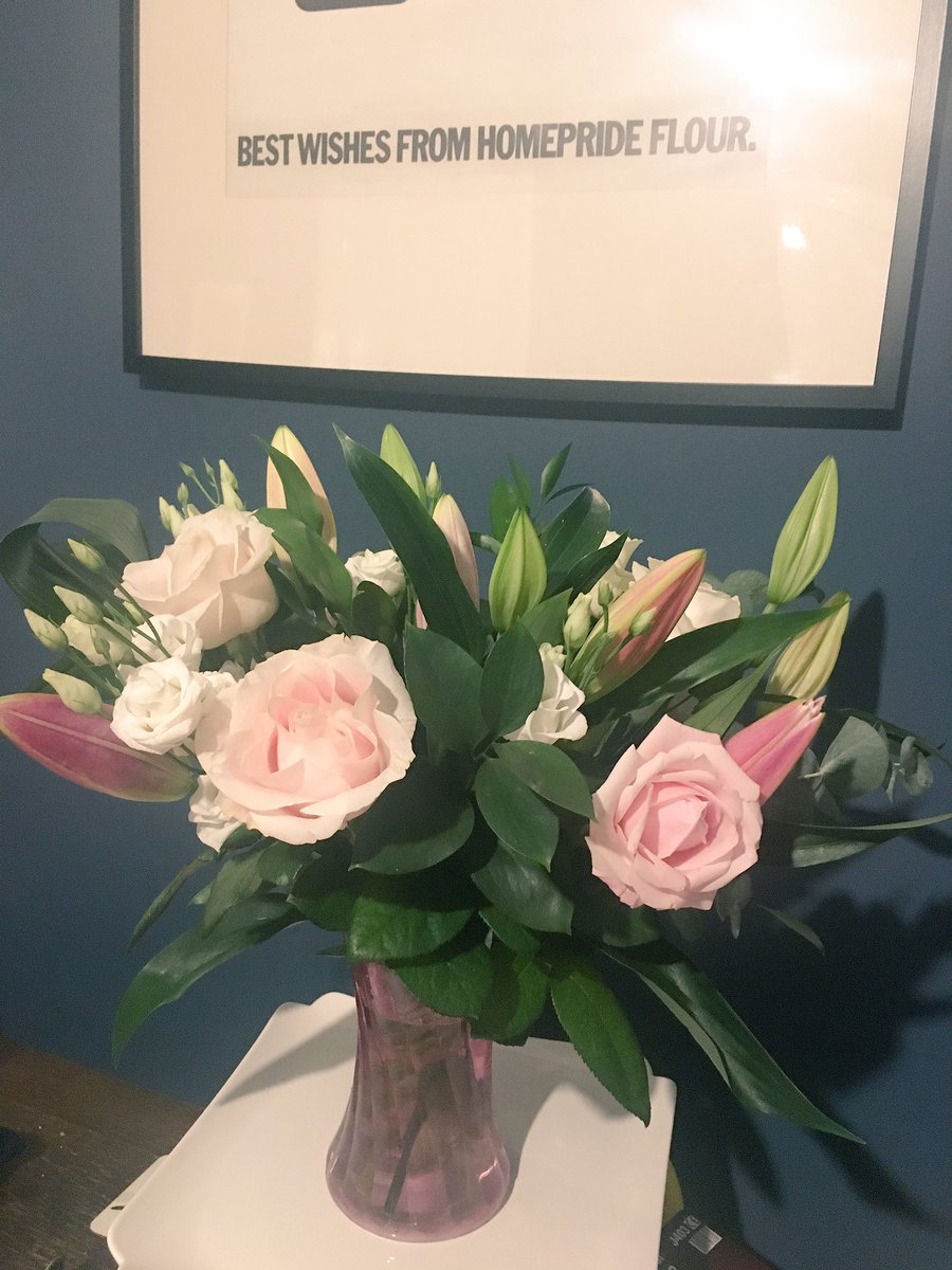 BallastTrust's tweet photo. And now home to find somewhere for these lovey flowers to celebrate a very happy 10 years @BallastTrust for me (@kkingaling)! https://t.co/vNLSeBDGGJ
