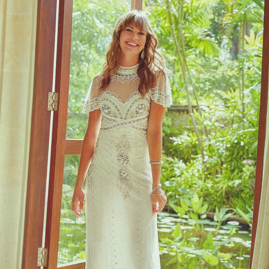 We love this <a href="/youyourwedding/">You & Your Wedding</a> shot of our Blanche dress!
Shop all bridal: ow.ly/YJN830nfl8c
#frockandfrill #weddingdress #weddinginspiration