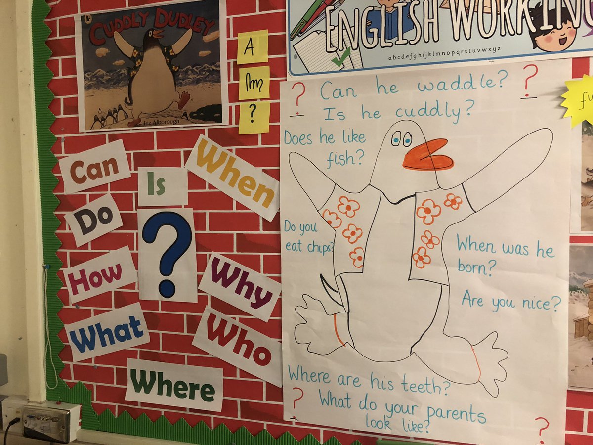 missteachR's tweet photo. Phase 1: Exploring Cuddly Dudley! Hunting for clues in pictures from the text, pre-immersion likes, dislikes, puzzles & patterns (from image) and exploring plot and character through drama as a class today. We loved being actors and narrators for our freeze frames! #yearonefun https://t.co/MeDUHgxDDq