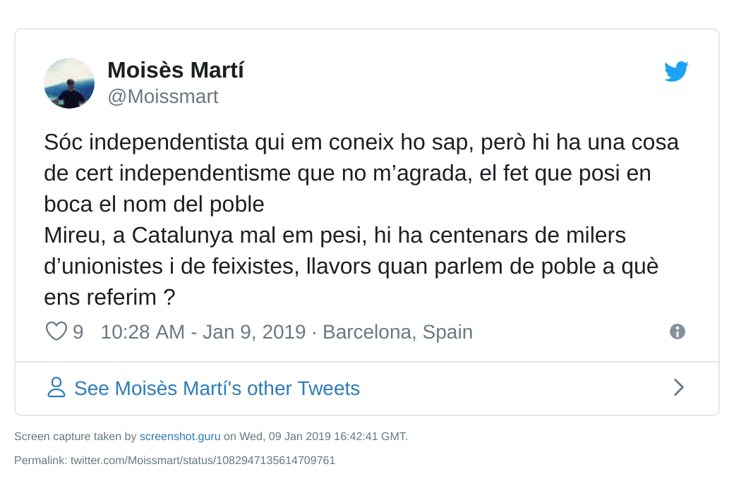 Catalonia1640's tweet photo. Hi ha un cert independentisme amb un síndrome d'Estocolm com una casa de pagès. https://t.co/ORIdtC8WmX