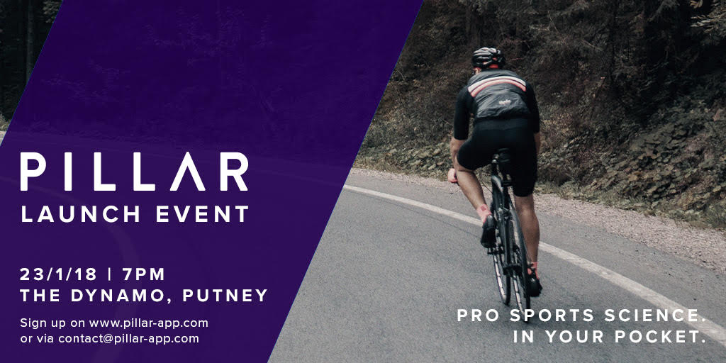 2 weeks to go until our first event! Looking forward to talking about lessons learned from elite sport with <a href="/JamesyMorton/">James Morton</a>  and <a href="/close_nutrition/">Prof Graeme L. Close</a> and the science that we are putting into Pillar! Would be great to meet any cyclists and triathletes on 23rd and talk #performance