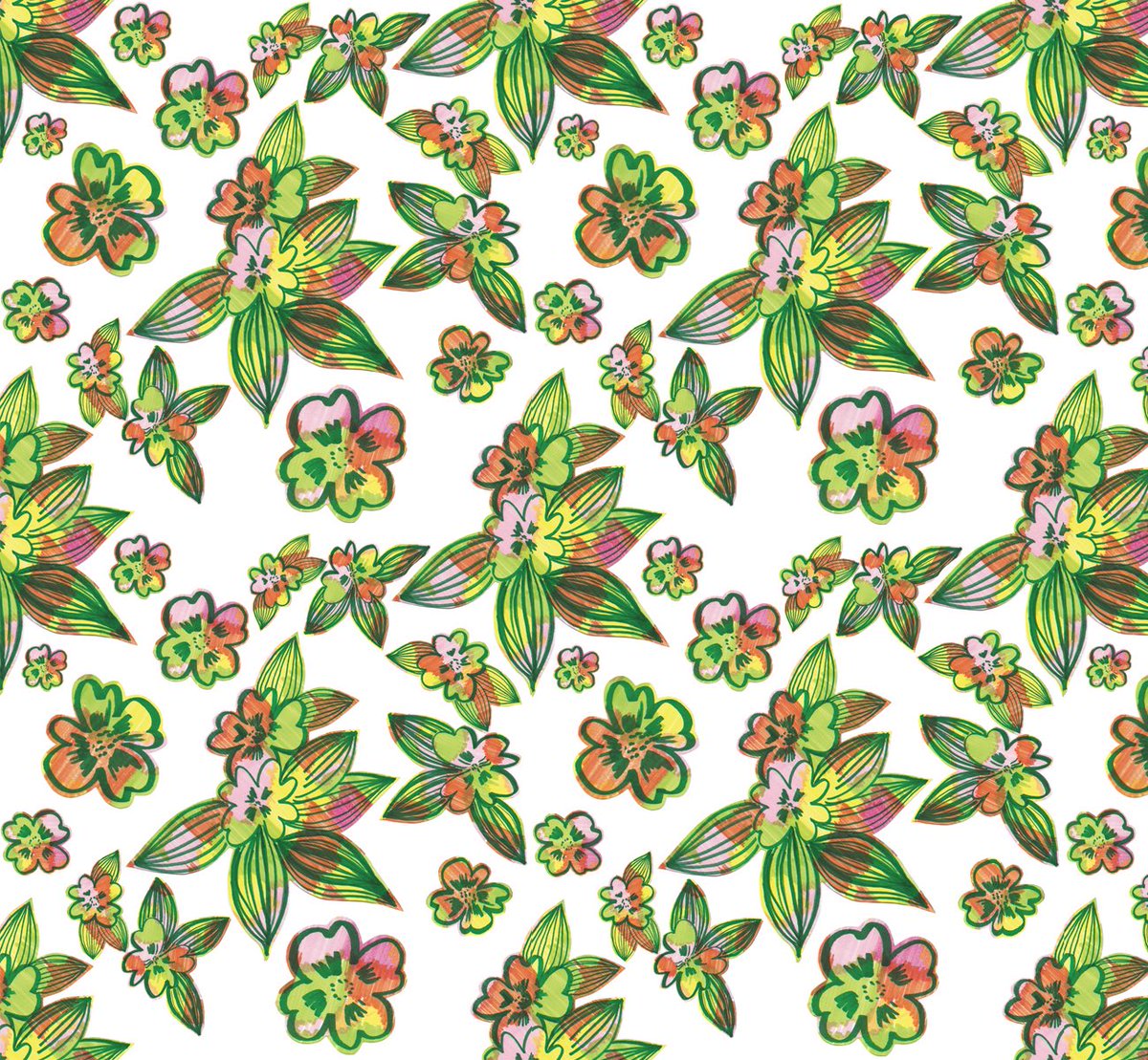 LouiseKirby_'s tweet photo. ☀️Day 9 of Fun A Day where I am playing with pattern inspired by nature. Im going for a summery tropical feel today with this repeat pattern. ☀️
#funaday2019 #floraldesign #inspiredbynature
#surfacedesign #printandpattern #surfacepatterndesign #artlicensing #textiledesigner https://t.co/hOQYWf8II4