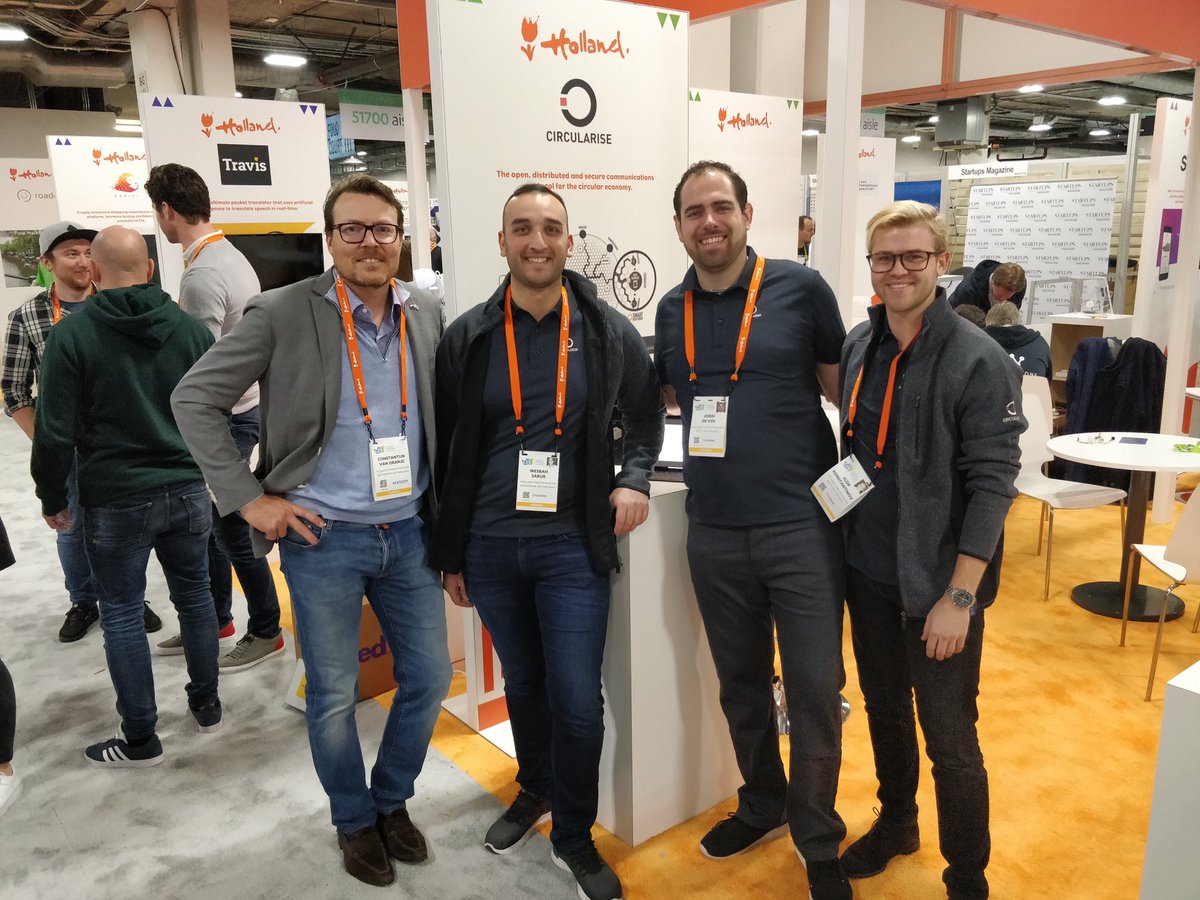 Kicking off #CES 2019 with Prince @Constantijn14 and the Circularise team! @CES @StartupDelta