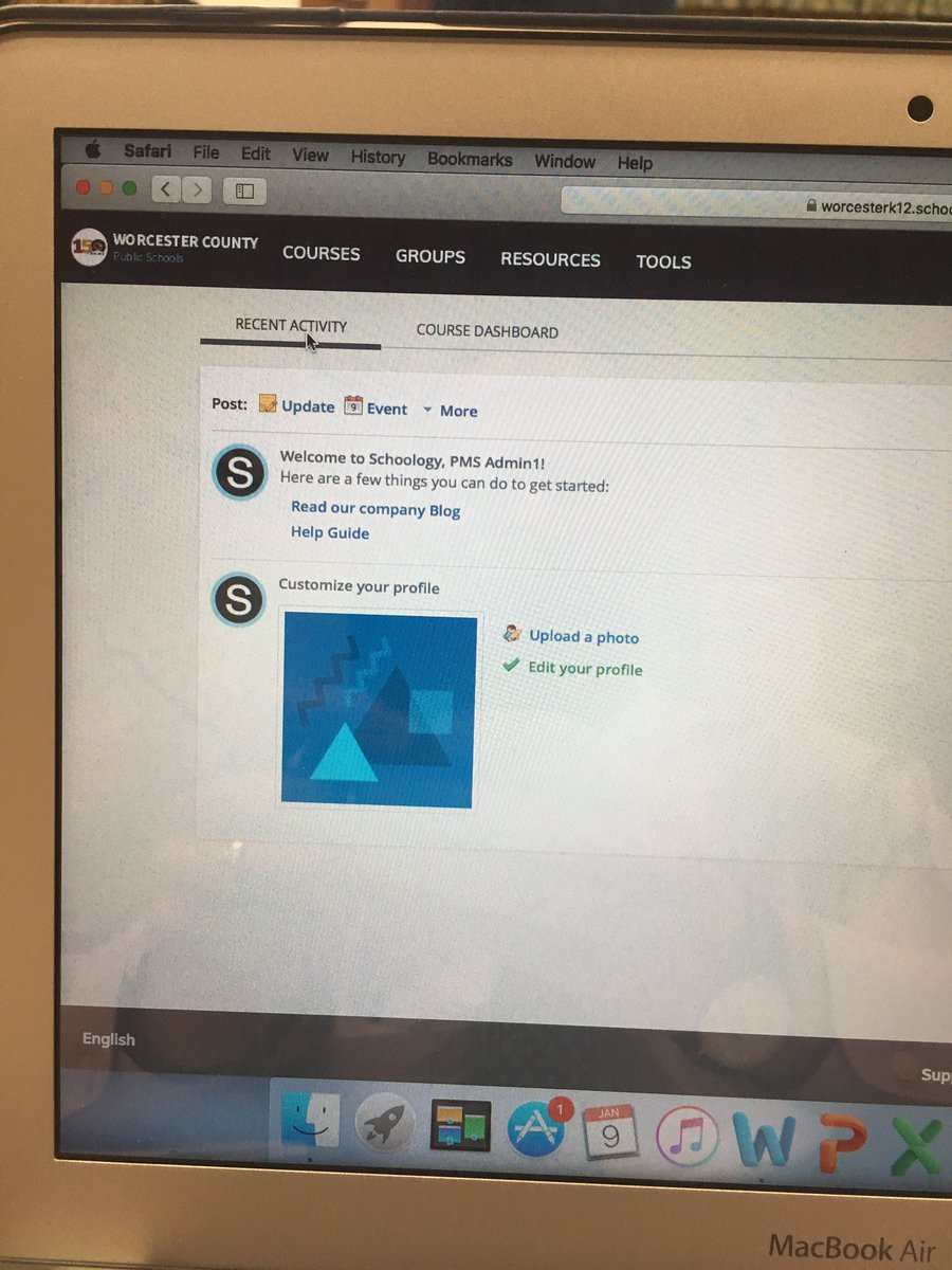MrRecord21's tweet photo. @Schoology training today @WorcesterSystem #Excited about #NewLMS https://t.co/tJa36Jq5ms