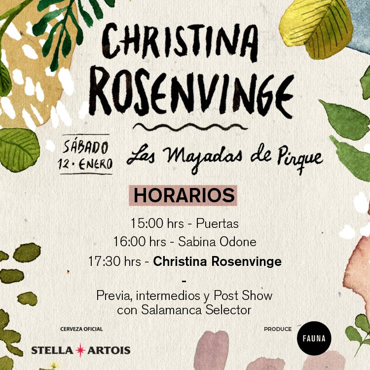 Estudio Estereo (@estudioestereo) on Twitter photo 🦚 HORARIOS para este sábado 🦚
✨ Quedan entradas en <a href="/puntoticket/">Punto Ticket</a> bit.ly/CRMDP ✨
✨ Packs de hospedaje de 1 y 2 noches bit.ly/CRMDPpacks ✨
🎸 #EstudioEstereo 🎸 🦚 HORARIOS para este sábado 🦚
✨ Quedan entradas en <a href="/puntoticket/">Punto Ticket</a> bit.ly/CRMDP ✨
✨ Packs de hospedaje de 1 y 2 noches bit.ly/CRMDPpacks ✨
🎸 #EstudioEstereo 🎸