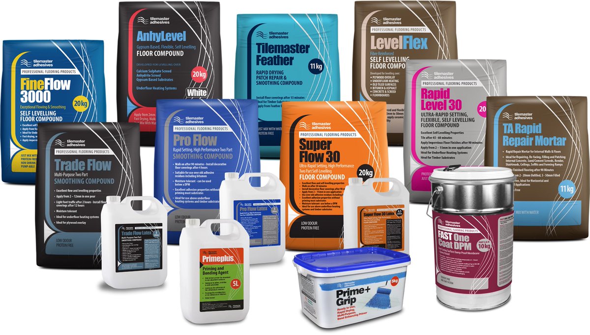 Gareth Gray On Twitter Tilemaster Adhesives Flooring Range Is