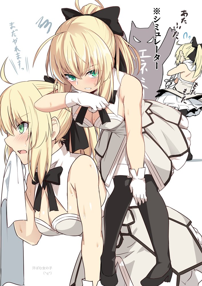 تويتر 芝石ひらめ على تويتر セイバーリリィ 前のリプから T Co Gc7suw0gvi