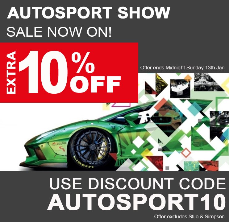 AUTOSPORT SALE NOW ON! Extra 10% OFF everything* with discount code: AUTOSPORT10 
>murraymotorsport.com
Offer Valid till Midnight Sunday. 
*T&amp;C apply.