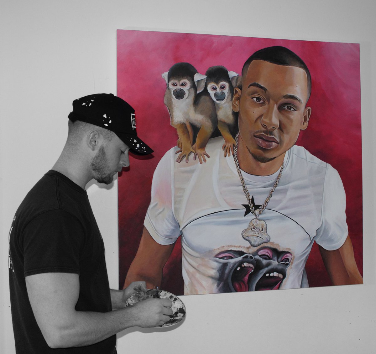 TomFitchArt's tweet photo. Working on a painting of @fredo from Funky Friday π¨π΅ I would love to get the chance to give this painting to him once itβs finished! Tag @fredo guys! Hope he sees this π₯ #artgang #fredo #patterngang https://t.co/XUDgmT31HE