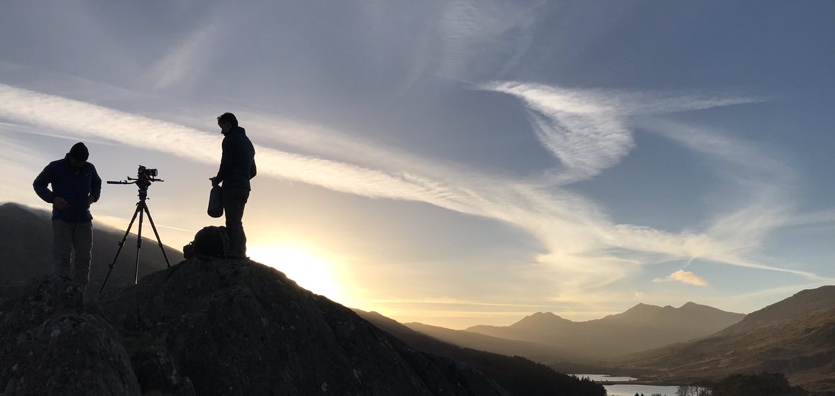 CREADCyf's tweet photo. Cracar o ddiwrnod heddiw allan yn ffilmio ac enwedig prynhawn ma / Cracking day out filming yesterday and especially today/ this afternoon. #ericjones #eryri #Snowdonia #livelife #nottold #climbing #outdoors #bbc #soonontv #ourlives #salomon https://t.co/49Za8e670L