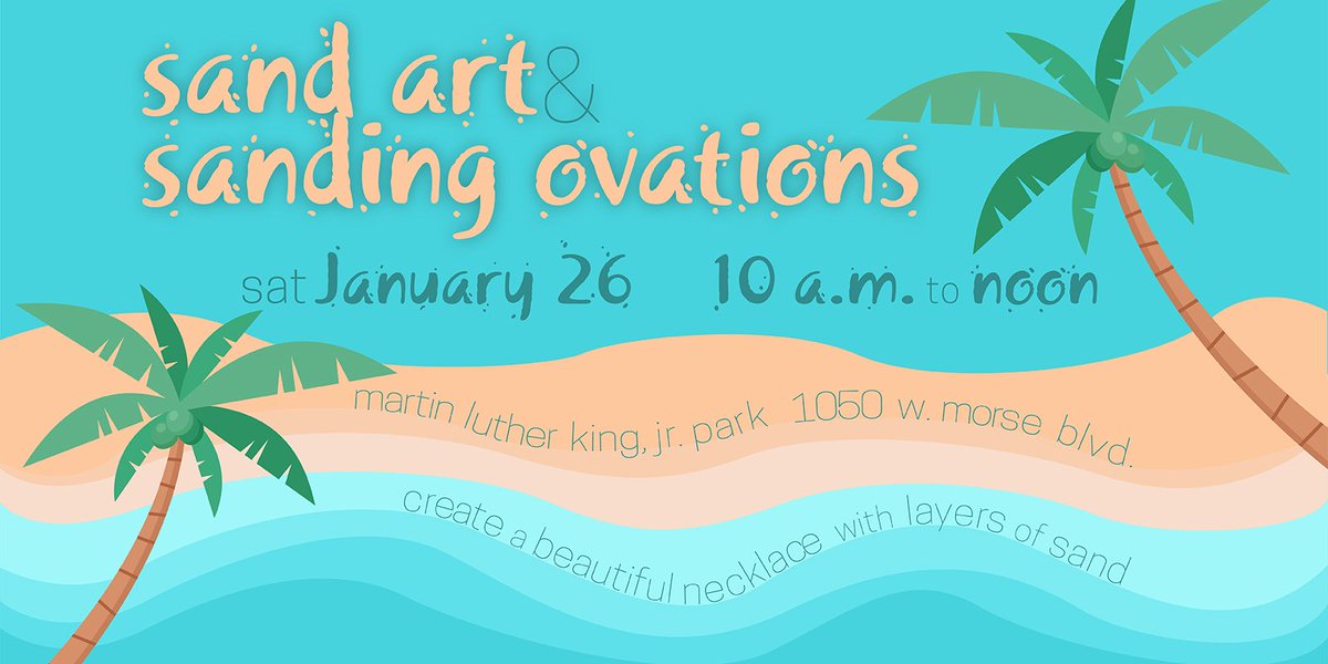 ParksandRecWP's tweet photo. Have you ever wanted to play with sand and take it home with you? During this Family Fun Program event, you can layer multiple colors of sand inside clear plastic shapes to create a beautiful necklace.
#ParksandRecWP #WPFamilyFun #WinterParkFla https://t.co/Vw4AZ2PvN7