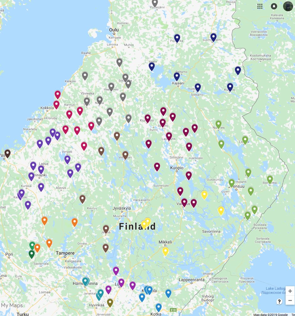 Finnish Famine Memorials tweet media