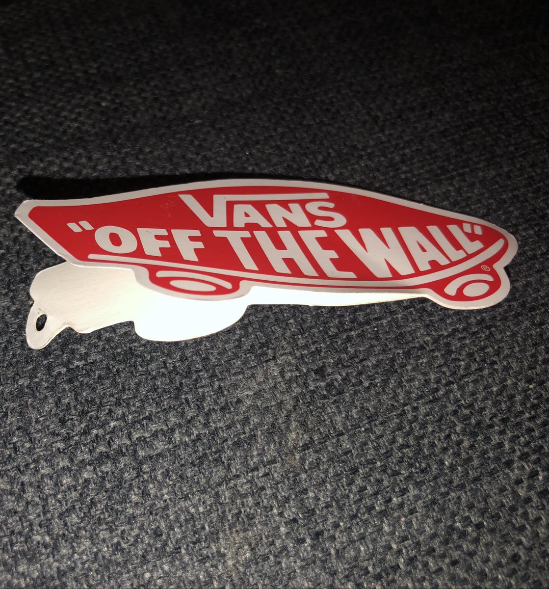 vans sticker tag