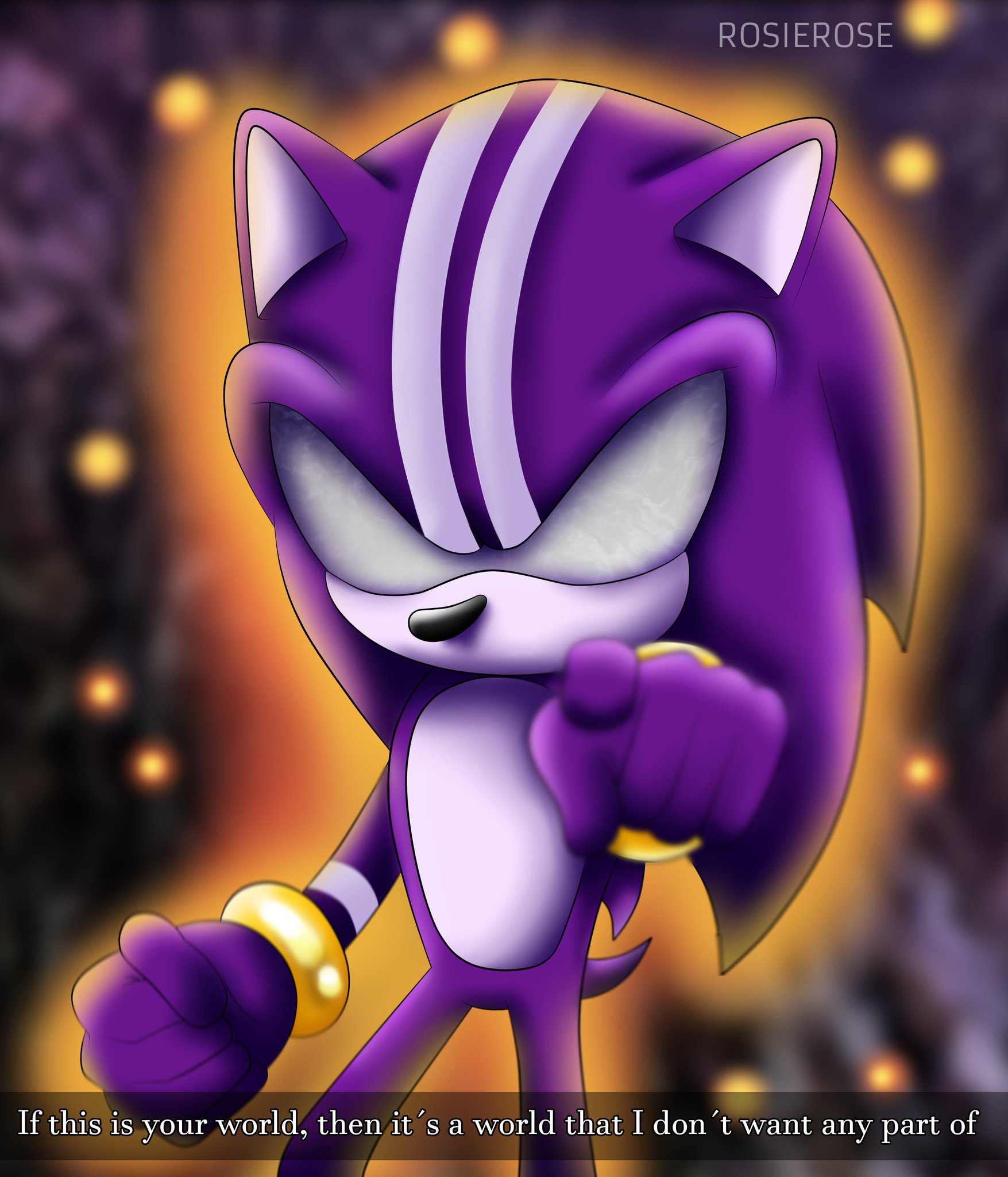 The Player on X: Whelp here he is! The completed Darkspine Sonic