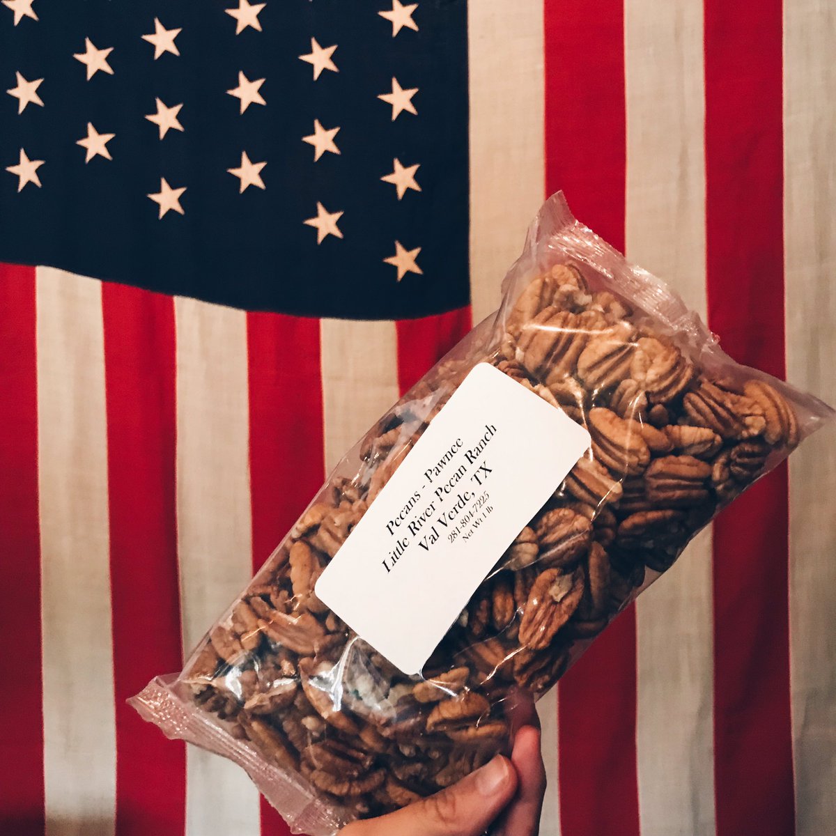 Snacks. Salads. Pies. There are so many possibilities for these local pecans. Snag them by the pound or half pound while they last. #Houston