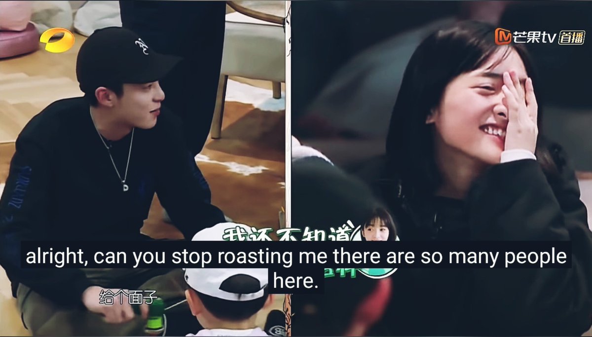 When WY said he knows magic and Dd interrupted that he knows too, and Yy roasted her from the very very moment he said it  I just love how they teased each other even infront of everyone  they'll really make people around them felt out of place when they are together lol