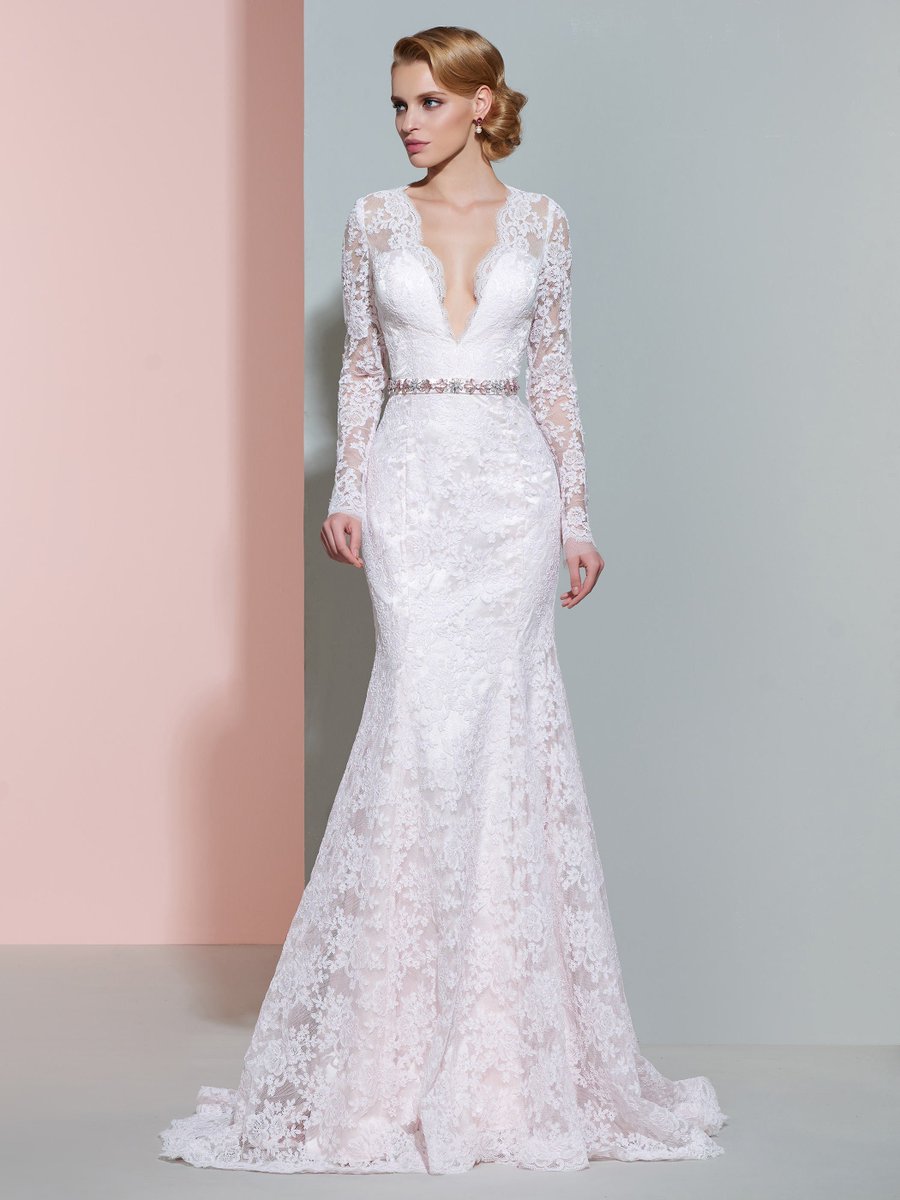 WeddingDresswe's tweet photo. @WeddingDresswe  Deep V-Neck Long Sleeves Lace Mermaid Wedding Dress.#wedding
https://t.co/RExkXMNG3y https://t.co/RxR0l3tSfr