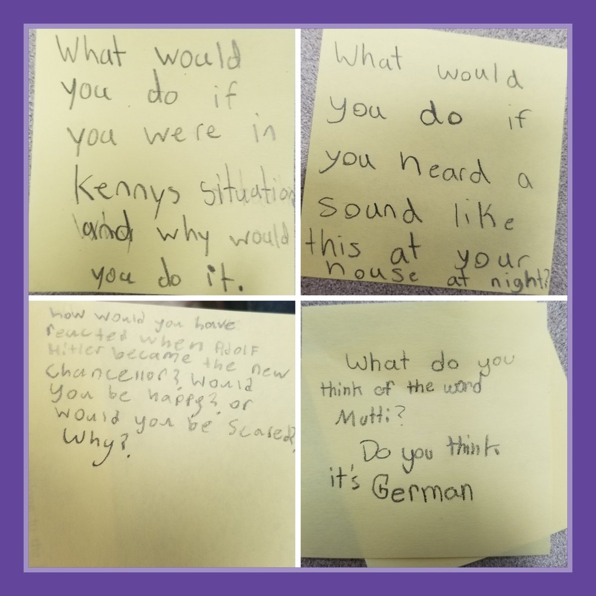 4th grade Heroes select their own book sets and create their own questions to discuss in literature circles. #TeamSISD #PHEHeroesBelieve #unstoppable #choiceandvoice  @PHeart_ES @CCastanos_PHES