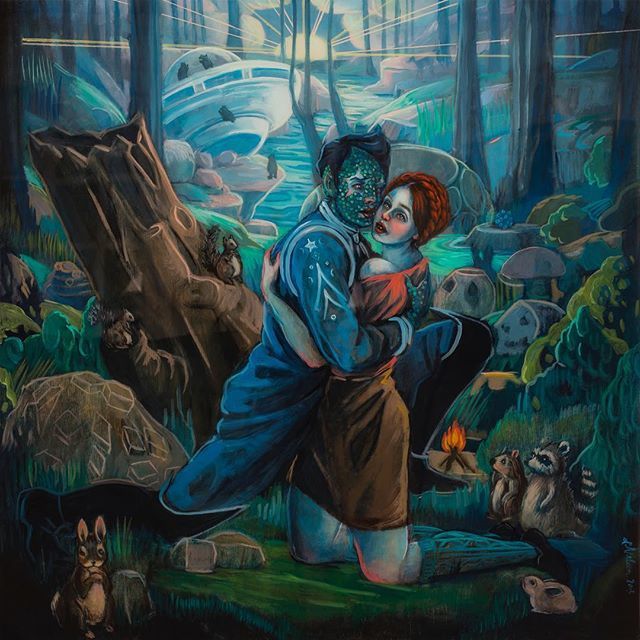 lorinelsonart's tweet image. “Starman” was inspired by #Bowie and on this, his birthday, He is missed. And yes, he blew our minds. “There's a starman waiting in the sky
He'd like to come and meet us
But he thinks he'd blow our minds
There's a starman waiting in the sky
He's told us … bit.ly/2RfTlVO