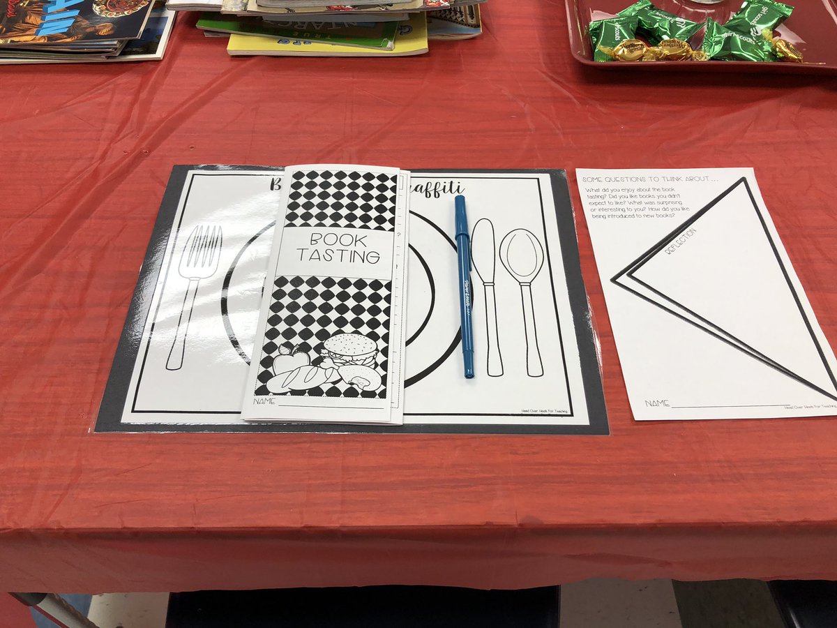 JenniferFreck's tweet image. PD Book Tasting!