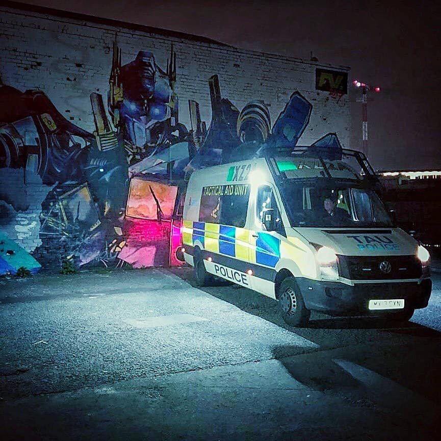 UKCopHumour's tweet photo. From the Collection: Today’s #ViewFromTheOffice is Greater Manchester via our friend @TariqButt2 #AutobotsTransform https://t.co/CZzlfUBgfE