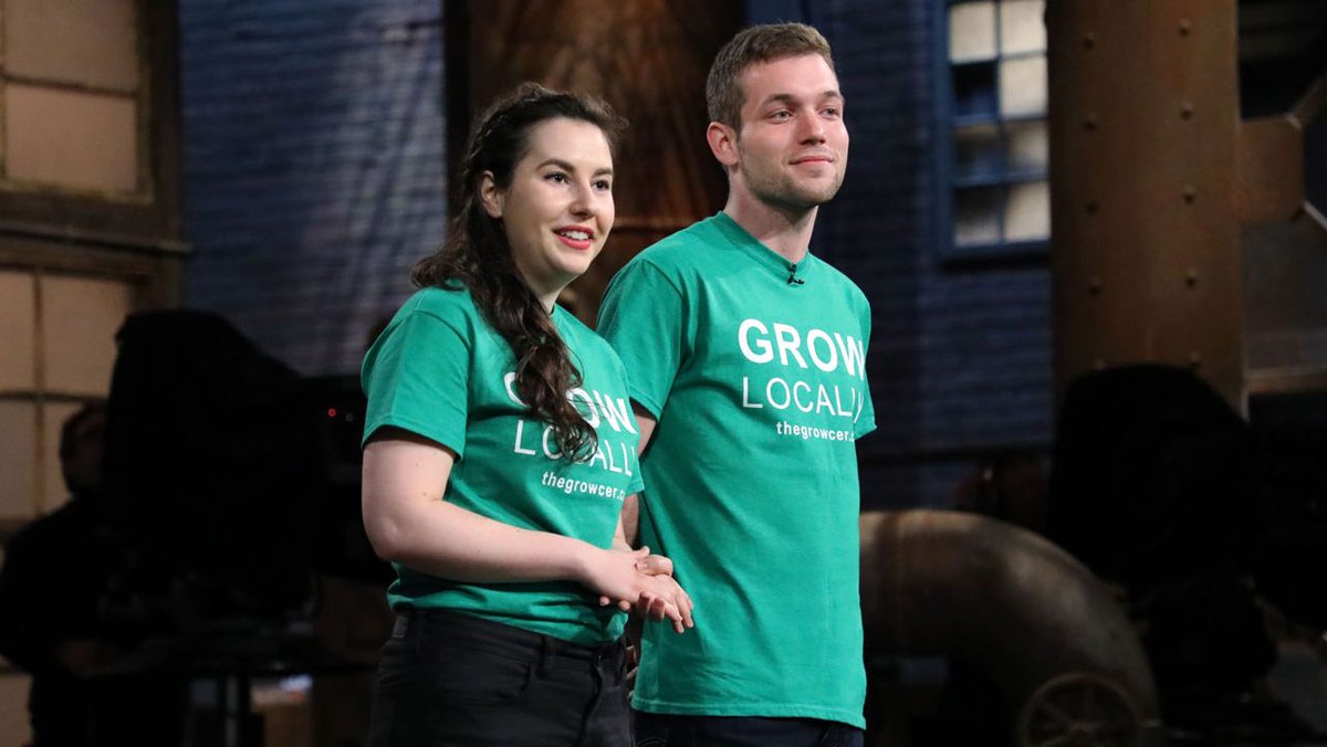 Telfer_uOttawa's tweet image. Catch our Telfer alums, founders of @the_growcer, on @cbcdragon tomorrow night at 8:00 p.m. EST to see if they strike a deal! There will be a Dragon&apos;s Den watch party at @Invest_Ottawa from 7:00 -10:00 p.m.

Learn more about their pitch on @CBC&apos;s website: bit.ly/2H49h9a