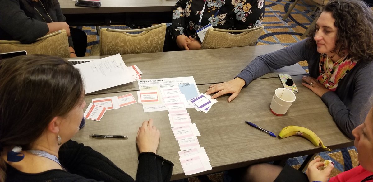 margarethagan's tweet image. We hosted a mini data/design camp at #LSCITCon to scope out problems and datasets for new #accesstojustice data projects. Thanks to @atjdata for leading with me!