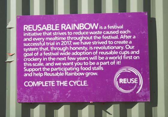 RainbowSpiritHQ's tweet photo. We are stepping up our sustainability initiatives in 2019 &amp; we invite you to join our journey - visit https://t.co/ruYdOucmE6. Our market stalls no longer sell bottled water, glitter made from microplastics (eco-glitter is available), glow sticks, sauce sachets and plastic bags. https://t.co/zCfonIWihB