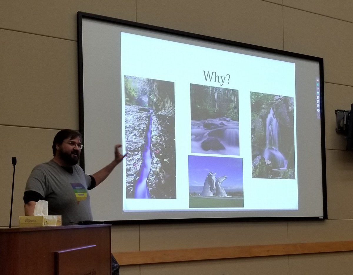 goyuix's tweet image. Listening to the great Pat Wright extoll the virtues of community involvement. I count myself lucky to have known you for many years now. You totally rocked the #SLCSQL user group this afternoon!