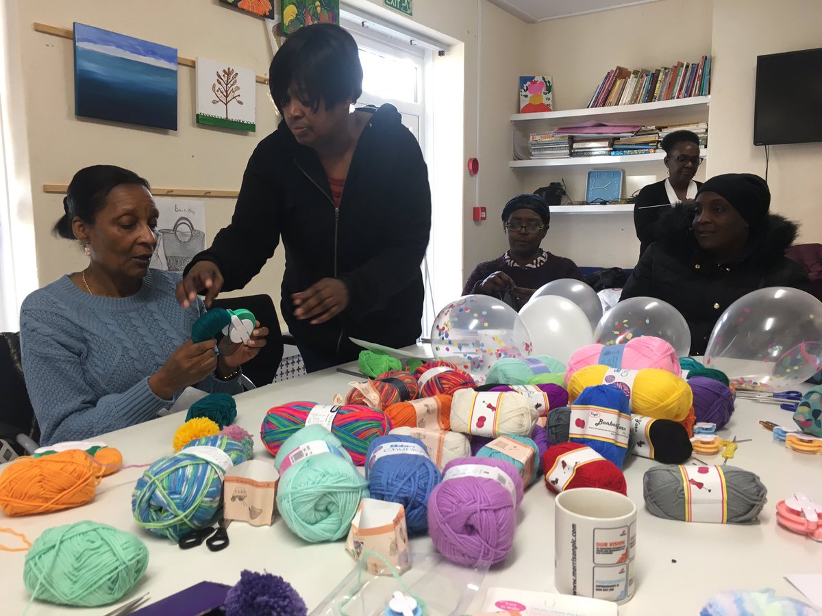 TheSpaceCraft1's tweet image. Great day celebrating the start of a new free resident-led #community #knitting project on the Lilford estate in #Brixton 💥 It was a full house with lots of laughter as residents came together to learn and share #creative skills @ProjectSmithLam @lambeth_council @JimDicksLambeth