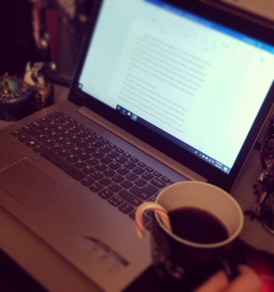 JarrodLeeDodson's tweet photo. #INeedADoctorsNoteFor Staying home and working on the 3rd draft of my novel. 5 chapters down..more to go. https://t.co/NbKrakCQVE