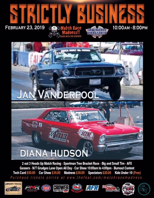 SpeedSceneLive's tweet image. Match Race Madness coming at Irwindale.....