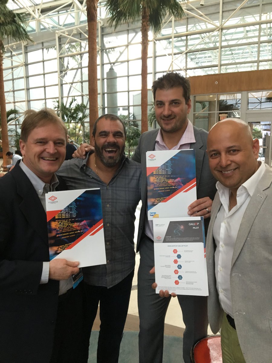 Our Partner Cognitus first wave S4HANA partner with fix price offering for ECC to S4HANA conversation. Congratulations!