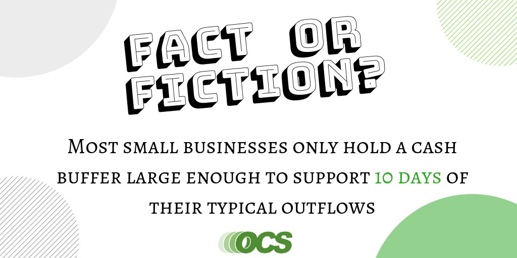 OakmontFinance's tweet photo. Is this #FactOrFiction? Find out in our #Blog post on #SmallBusiness and cash flow! https://t.co/yrb43jqlZQ #OakmontCapitalServices #FinancingDoneRight #WeMakeFinancingPossible https://t.co/unt2R6b1Q9