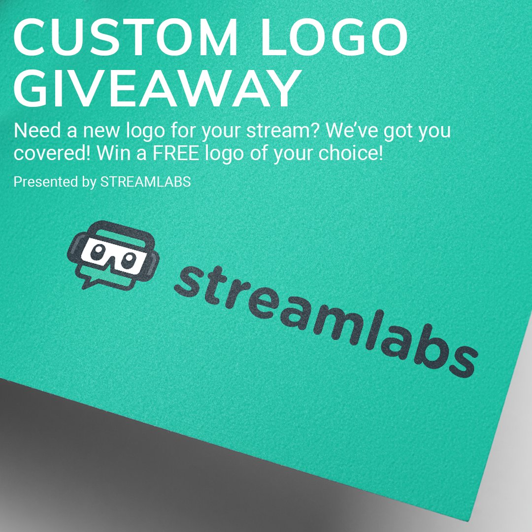 streamlabs's tweet photo. Win a custom logo designed just for you!🌟 ⁣
⁣
🔁 Re-Tweet this ⁣
📷 Follow us here + Instagram: https://t.co/mwAUgTpeWY
Winners will be contacted in 24 hrs. GLHF! ⁣ https://t.co/vkEz9QOaOU